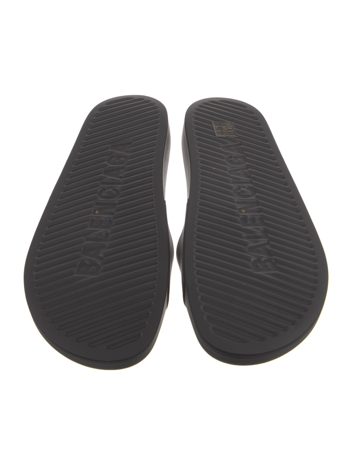 Balenciaga Rubber Printed Slides